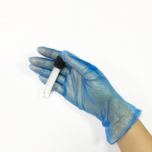 Guantes de examen de vinilo sin polvo sintético de resistencia química