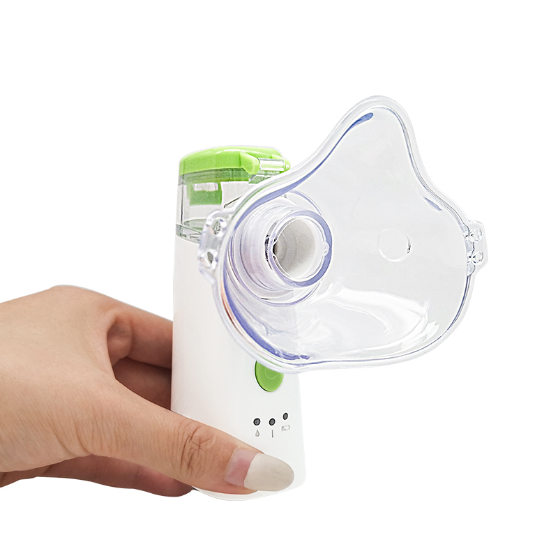Nebulizador de malla ultrasónico portátil recargable para uso doméstico médico